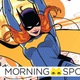 Barbara Gordon swings into action as Batgirl in her latest costume.